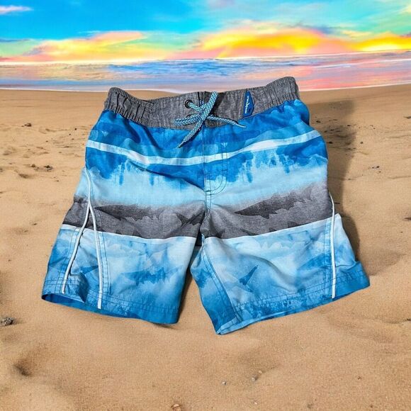 Boys Swim Shorts Zero Xposure Blue - Picture 1 of 6